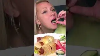 мукбанг #mukbang #кабачкижареные #еда #рецепт#вкусно#мукбанг