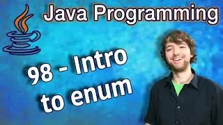 Java Programming Tutorial 98 - Intro to enum