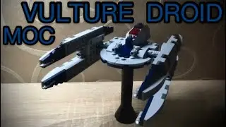 Lego Star Wars Vulture Droid Moc | Лего Звёздные Войны Самоделка Дроид Стервятник