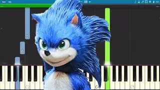 How To Play Sonic The Hedgehog (Green Hill Zone) - EASY Piano Tutorial