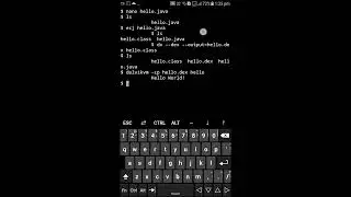 Write and Run JAVA code in Android smartphone in Terminal (TERMUX)