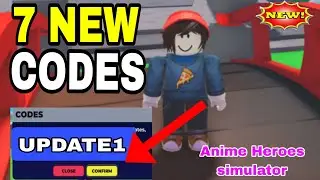 *NEW* ALL WORKING CODES FOR ANIME HEROES SIMULATOR IN 2024! ROBLOX ANIME HEROES SIMULATOR CODES