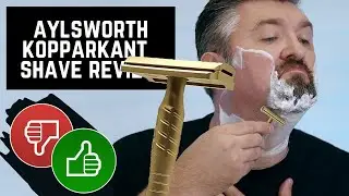 Wet Shave Review: NEW Rex Supply Co. 1977 Soap + Aylsworth Kopparkant Plus DE Safety Razor 👍👎