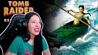 Tomb Raider 3 Remastered Walkthrough Part 19 - Kayaking All That White Water