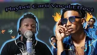 How to Sound Like Playboi Carti Vocal Effect Tutorial! FL Studio