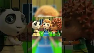 School Bus Story & Dog | Funny Short Cartoon Episode for Kids | Dolly and Friends 3D