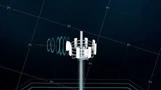 The 5G communications tower is being built and expanding its area of influence