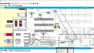 IoT packet tracer - Examine the warehouse in the smart factory