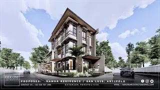 Hamor Residence - 300+ SQM House - 230 SQM Lot - Tier One Architects