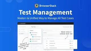 BrowserStack Test Management Demo