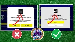 How To Fix Network Problems in efootball 2024 Mobile | ios & Android efootball 2024