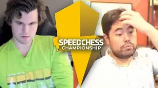 Oh No! He Blundered The Bishop | Magnus vs Hikaru | SCC 2022