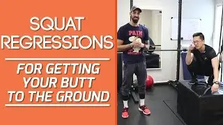 How to get lower in the squat (butt to the ground) for the 10 min. squat test