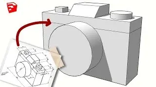 Isometric Camera | Sketchup Beginner Tutorial