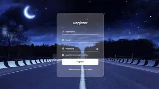 How To Make A Website With Login And Register | HTML CSS & JavaScript