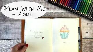 Plan With Me (ish) | Bullet Journal | April