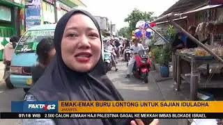 Emak Emak Buru Lontong Untuk Sajian Iduladha Di Jakarta - Fakta +62