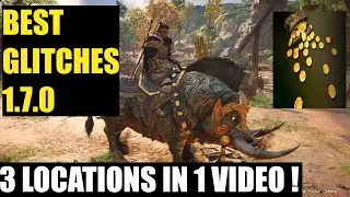 Assassins Creed Valhalla - Unlimited MONEY GLITCHES + XP + MATERIALS - 3 LOCATIONS IN 1 VIDEO! 1.7.0