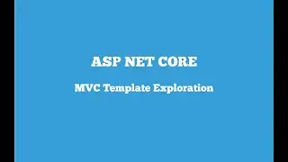 ASP NET CORE | Startup.cs file Exploration