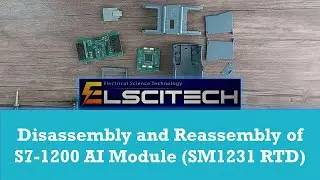 Disassembly and Reassembly of S7-1200 AI Module (SM1231 RTD)