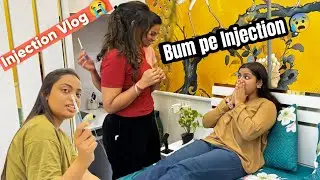 BUM PE INJECTION 😭💉 Painfull injection vlog ever! Viral multivitamin injection experience 2025