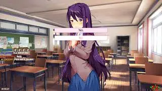 [SPOILERS] Doki Doki Literature Club - Perfectly Timed Twitch Moment