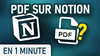 Intégrer un PDF dans une page sur Notion