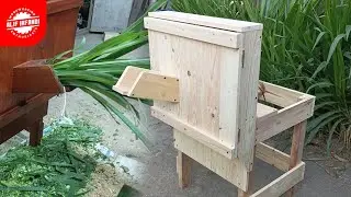 How to Make A Chaff Cutter | DIY Grass Chopper Machine | Membuat Mesin Pencacah Rumput