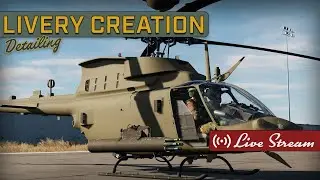 🔴Livery Creation | OH-58D Detailing