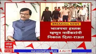 Sanjay Raut on Rahul Narwekar : भाजपचा हस्तक म्हणून राहूल नार्वेकरांनी निकाल दिला - संजय राऊत