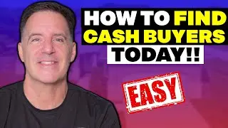 How To Find Cash Buyers for Your Wholesaling Deals! (FREE)