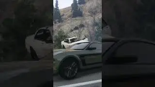 копы в gta 5 крутят кульбиты , форд мустанг gta5 #аварияgta5 #gtaonline2023 #shortgtav #crachgta5 #5