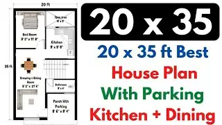 20×35 house design शानदार !! House construction plan
20 by 35 home plan
20 by 35 house design