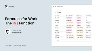 Notion at Work: The Versatile if() Function