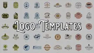 How To Edit Heritage Type Logo Templates In Illustrator