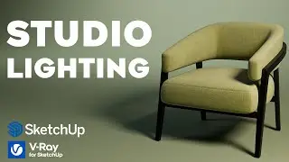 Master Studio Lighting with V-Ray for SketchUp