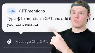 New ChatGPT Feature: GPT Mentions - Custom GPT Mentions in Your ChatGPT Plus Chats