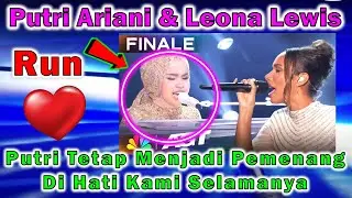 😱 GILA!! Putri Ariani & Leona Lewis | AMAZING DUET ‼️ SHOCKING | Run | AGT Final Result Show ❤️