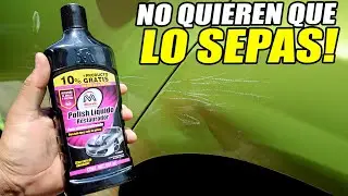 COMO QUITAR PINTURA DE OTRO AUTO FACILMENTE ✅