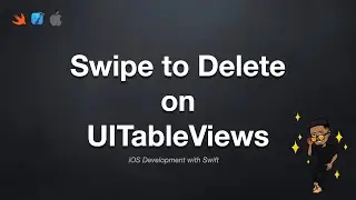 Adding Swipe Actions to UITableViewCells | Swift 5, XCode 13