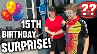 David's Huge 15th Birthday Surprise!