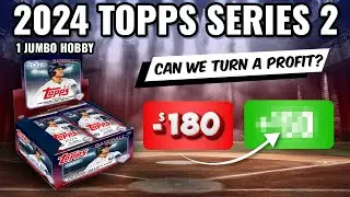 🚨PROFIT CHALLENGE🚨 2024 TOPPS SERIES 2 JUMBO HOBBY BOX