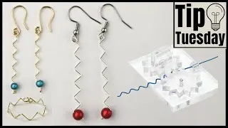 Beadalon Wire Crinkler Minimalist Earrings Rings