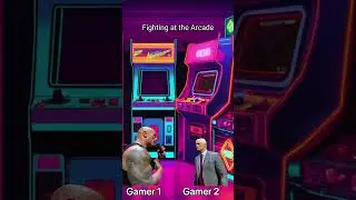 Fighting At The Arcade 