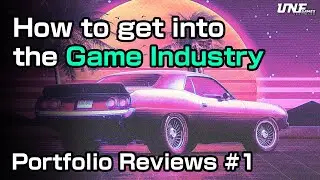 How to get into the Game Industry #1 - FREE LIVE PORTFOLIO REVIEWS