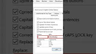 Cara Membuat Singkatan untuk Teks Panjang di Excel #Shorts