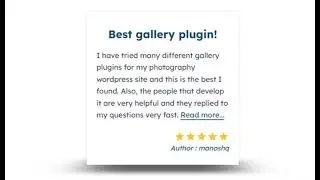 Testimonial Gallery