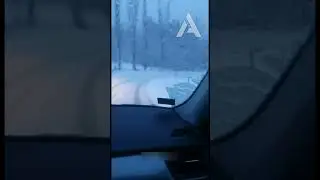 На летней резине в поворот