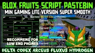 🐸Blox Fruits Script Pastebin Autofarm Best GUI Lite Super Smooth Autofarm for Cheap Phones No Key