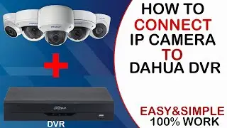 IP | how to add ip camera to dahua DVR/XVR full setup 2023